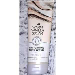 Bath & Body Works Warm Vanilla Sugar Moisturizing Body Wash New
